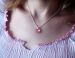 Zawieszka Swarovski SERCE Czerwone 18mm